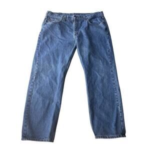 Carhartt Original Fit Denim Blue jeans Light distressing sz 40x30